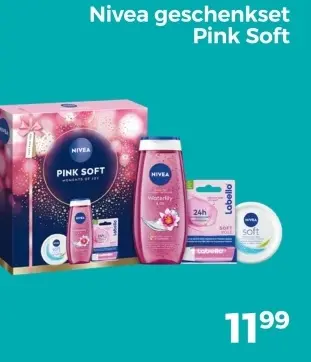 Aanbieding: Nivea geschenkset Pink Soft