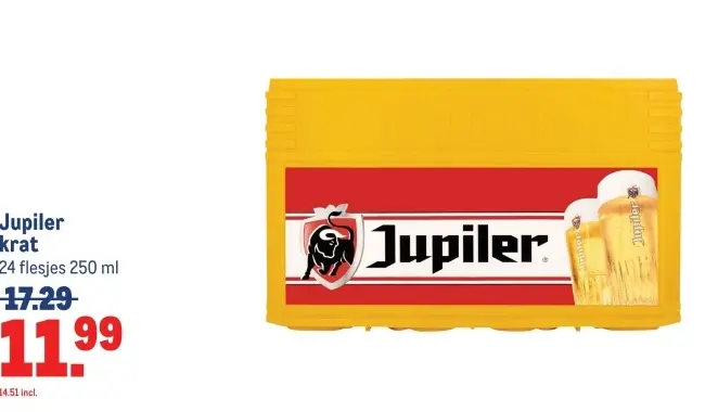 Aanbieding: Jupiler krat