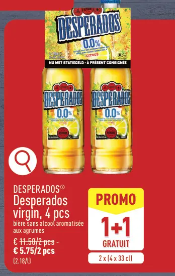Offre: Desperados virgin