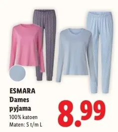 Aanbieding: Dames pyjama