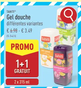 Offre: Gel douche