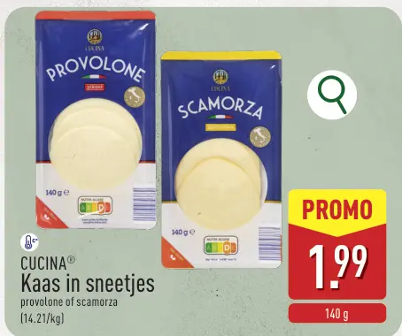 Promotie: Kaas in sneetjes