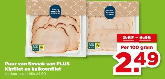 Aanbieding: Kipfilet en kalkoenfilet