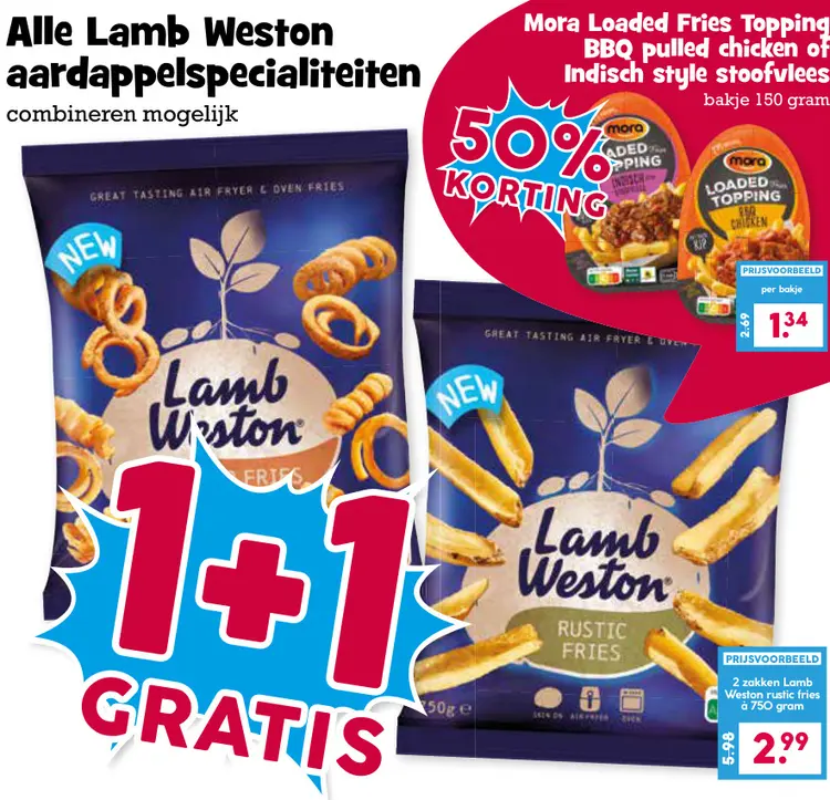Aanbieding: Lamb Weston aardappelspecialiteiten