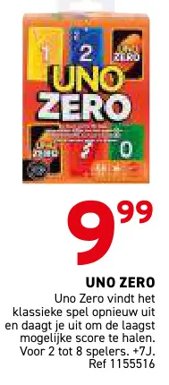 Aanbieding: Uno zero