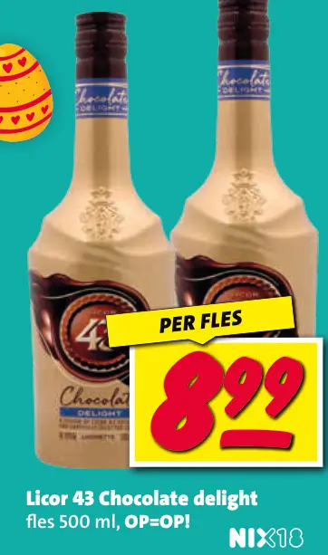 Aanbieding: Licor 43 Chocolate delight