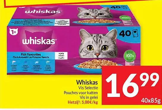 Promotie: Vis Selectie Pouches voor katten
