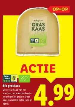Aanbieding: Bio graskaas