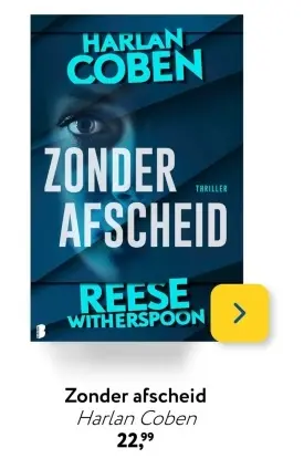 Aanbieding: Boek - Zonder afscheid