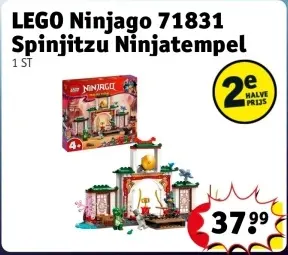 Aanbieding: LEGO Ninjago 71831 Spinjitzu Ninjatempel