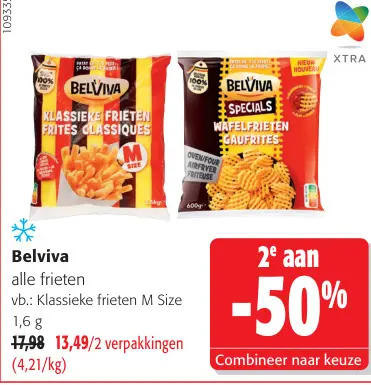 Promotie: alle frieten