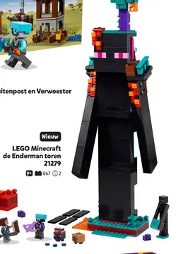 Aanbieding: LEGO Minecraft The Ender Dragon Arena