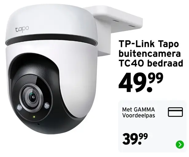 Aanbieding: Tapo buitencamera TC40 bedraad