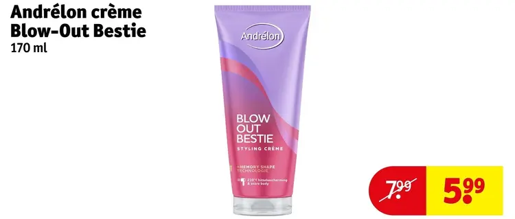 Aanbieding: Crème Blow-Out Bestie
