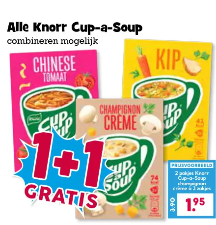 Aanbieding: Knorr Cup-a-Soup