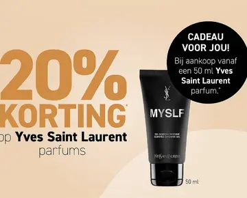 Aanbieding: Yves Saint Laurent MYSLF Gel Douche Parfumé 