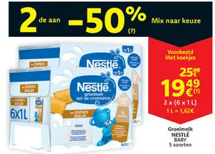 Aanbieding: Groeimelk