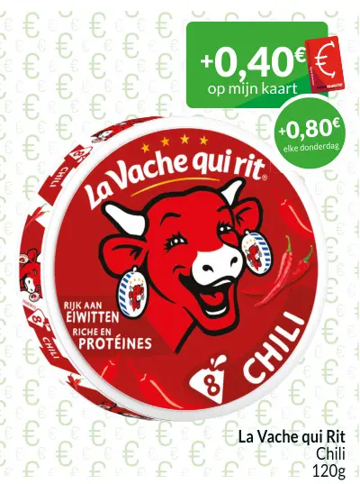 Promotie: La Vache qui Rit