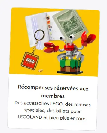 Offre: Récompenses réservées aux membres