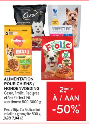 Offre: Alimentation pour chiens / hondenvoeding