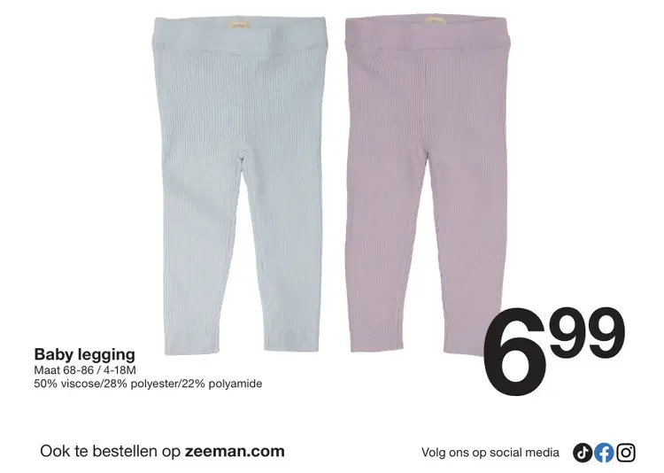 Promotie: Baby legging