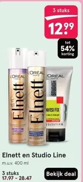 Aanbieding: Elnett en Studio Line