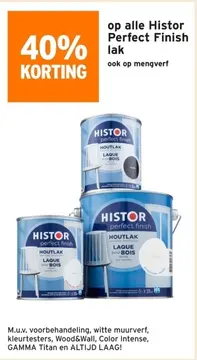 Aanbieding: Histor Perfect Finish lak