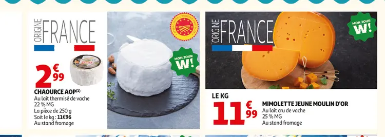 Promotie: Chaource aop