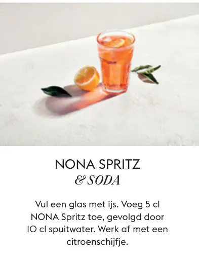 Promotie: Nona spritz & soda
