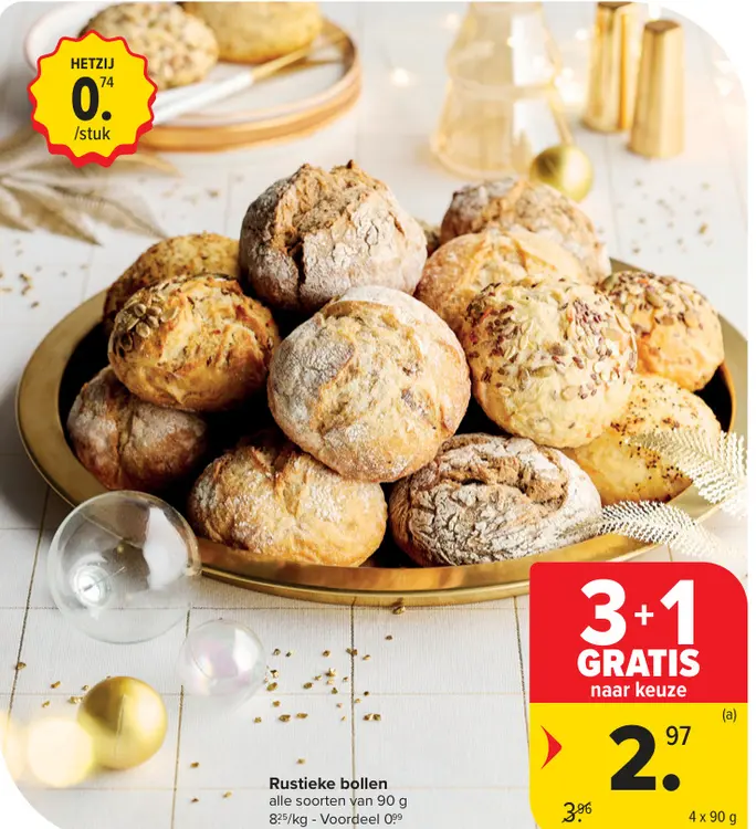 Promotie: Rustieke bollen