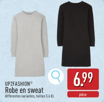 Offre: Robe en sweat