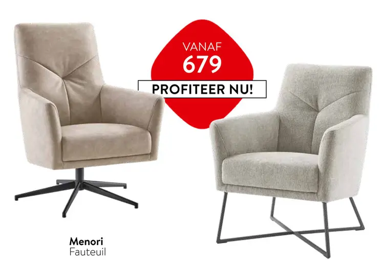 Aanbieding: Menori Fauteuil