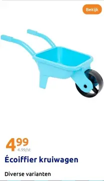 Aanbieding: Écoiffier kruiwagen