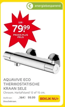 Aanbieding: AQUAVIVE ECO THERMOSTATISCHE KRAAN SELE