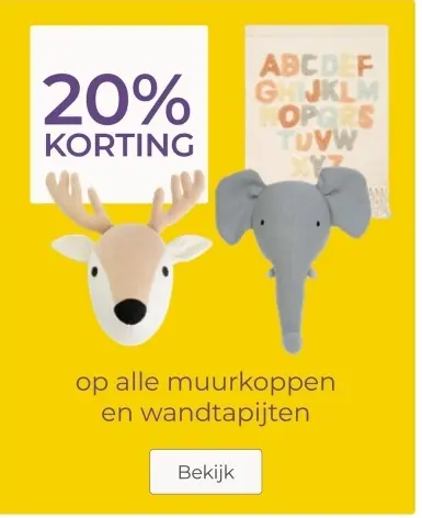Aanbieding: Muurkoppen en wandtapijten