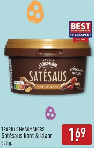 Aanbieding: Satésaus kant & klaar