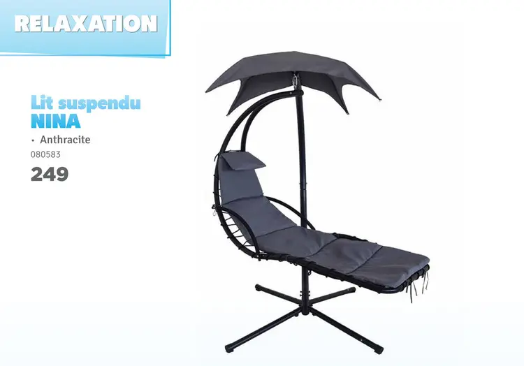 Offre: Lit suspendu NINA