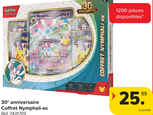 Offre: 30e anniversaire Coffret Nymphali-ex