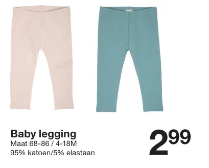 Promotie: Baby legging