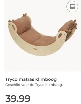 Aanbieding: Tryco matras klimboog