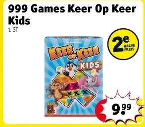 Aanbieding: 999 Games Keer Op Keer Kids