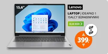 Aanbieding: Lenovo IdeaPad 1 15ALC7 (82R400WVMH)