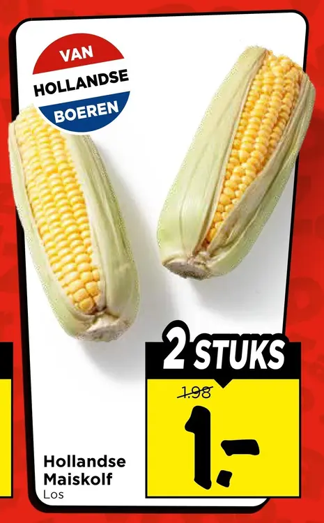 Aanbieding: Hollandse Maiskolf