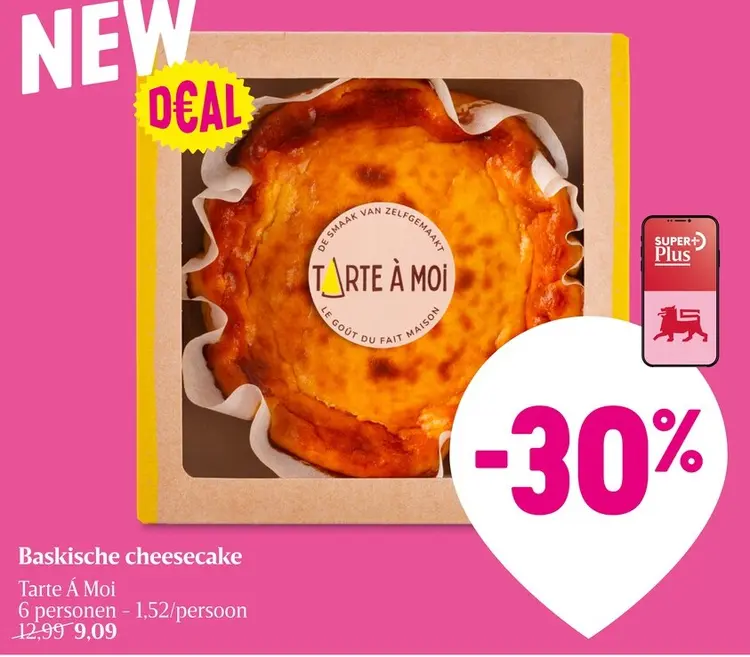 Promotie: Baskische cheesecake