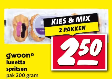 Aanbieding: Lunetta spritsen