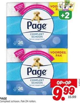 Aanbieding: Page Compleet schoon