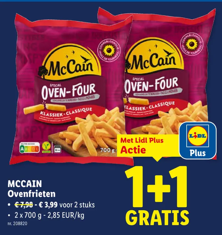 Promotie: Ovenfrieten