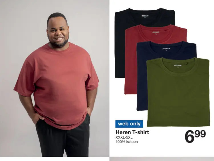 Promotie: Heren T-shirt