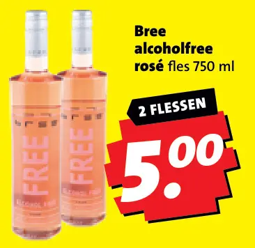 Aanbieding: Bree alcoholfree rosé