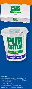 Offre: Pur Natur